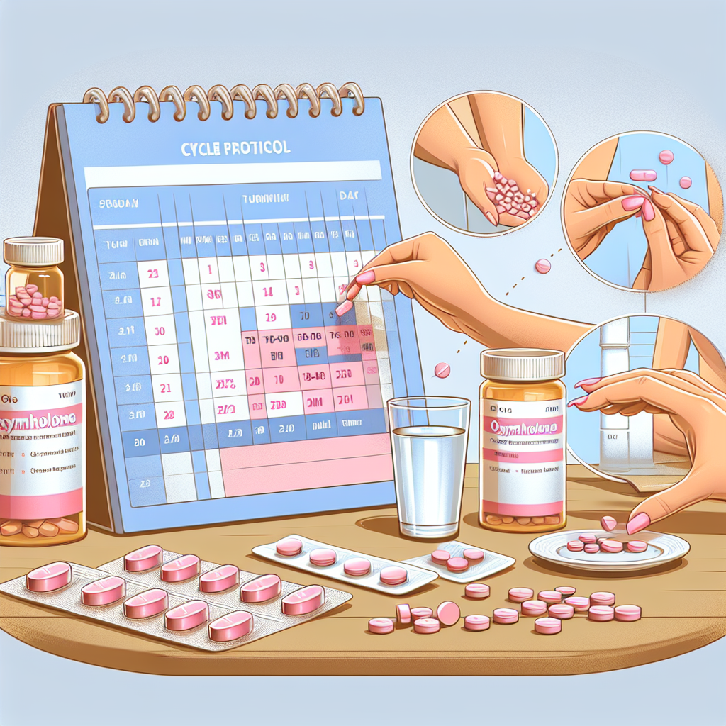 Women’s cycle protocol for oxymetholone compresse Women's cycle protocol for oxymetholone compresse